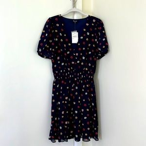 Madewell Smocked Waist Mini Dress